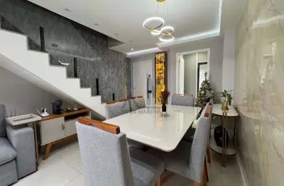 Maravilhosa cobertura no Condomínio Vila das Fontes 3 quartos | Sol da manhã