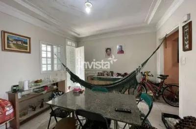Comprar casa de 3 dormitórios na vila mathias em santos