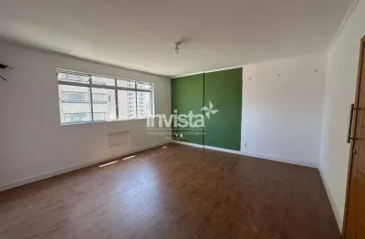 Apartamento com 3 quartos à venda no Embaré, Santos 