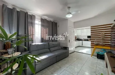 Casa com 2 quartos à venda no Macuco, Santos 