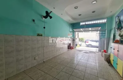Casa com 5 quartos à venda na Vila Mathias, Santos 