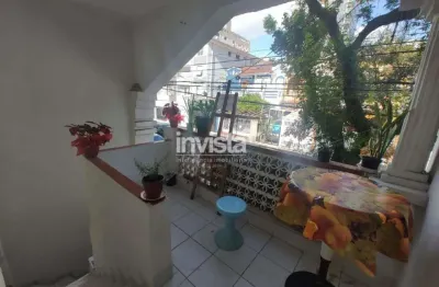 Casa com 3 quartos à venda no Pompéia, Santos 