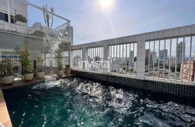 Cobertura com 3 quartos à venda no Ponta da Praia, Santos 