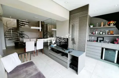 Cobertura com 2 quartos à venda no Boqueirão, Santos 