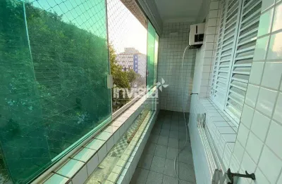 Apartamento com 2 quartos à venda no Embaré, Santos 