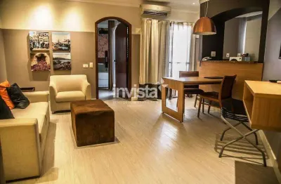 Flat com 1 quarto à venda no Gonzaga, Santos 