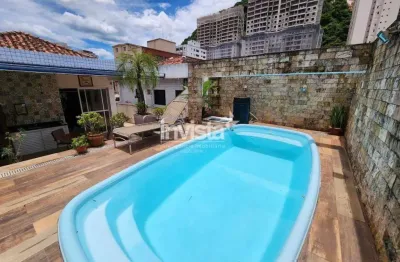 Casa com 4 quartos à venda no Marapé, Santos 