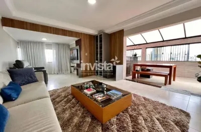 Cobertura com 3 quartos à venda na Vila Mathias, Santos 