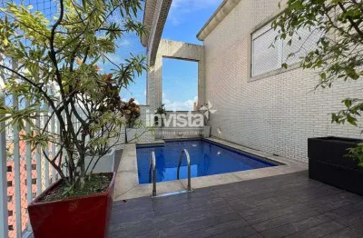Cobertura com 4 quartos à venda no Boqueirão, Santos 