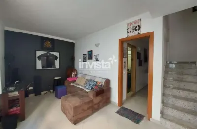 Casa com 3 quartos à venda no Gonzaga, Santos 