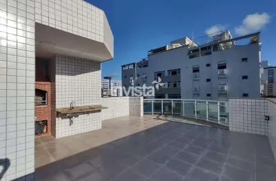 Cobertura com 3 quartos à venda no Ponta da Praia, Santos 