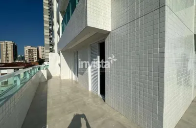 Apartamento com 2 quartos à venda no Embaré, Santos 