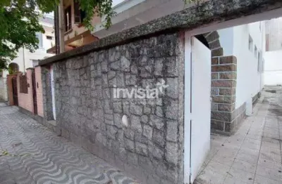 Casa com 2 quartos para alugar no Gonzaga, Santos 
