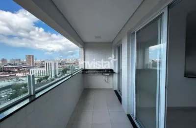 Apartamento com 2 quartos à venda no Macuco, Santos 