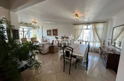 Apartamento à venda, 228 m², um por andar, elevador privativo, 3 dormitórios, gonzaga-santos