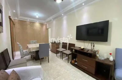 Apartamento com 2 quartos à venda no José Menino, Santos 