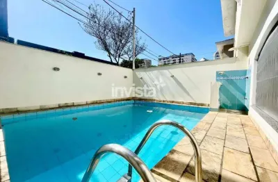 Casa com 3 quartos à venda no Ponta da Praia, Santos 
