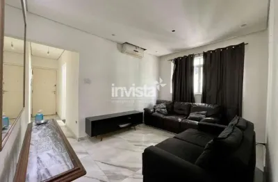 Apartamento com 2 quartos à venda na Vila Mathias, Santos 