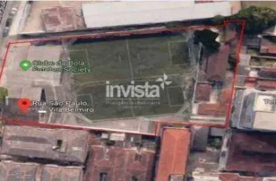 Terreno comercial para alugar na Vila Belmiro, Santos 