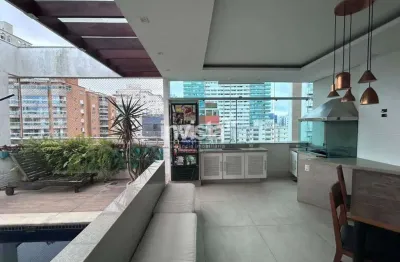 Cobertura com 5 quartos para alugar no Boqueirão, Santos 