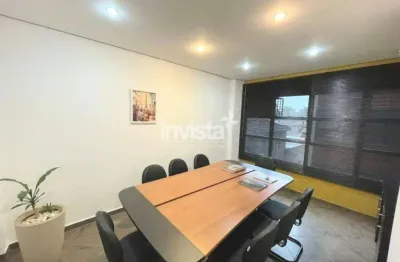 Sala comercial à venda na Vila Mathias, Santos 