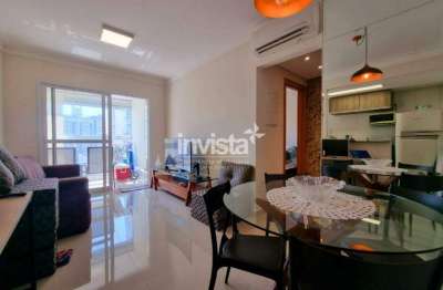 Apartamento com 1 quarto à venda no Embaré, Santos 