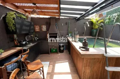 Casa com 2 quartos à venda no Boqueirão, Santos 
