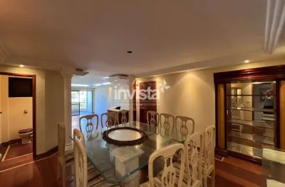 Apartamento com 4 quartos à venda no Ponta da Praia, Santos 