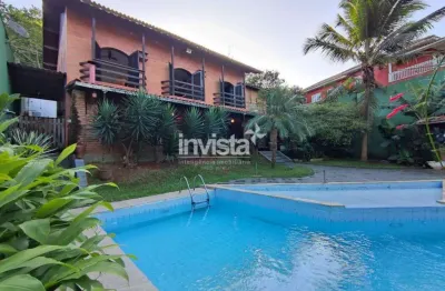 Casa com 4 quartos à venda no Morro Nova Cintra, Santos 