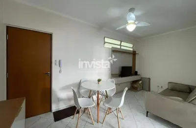 Apartamento com 1 quarto à venda no José Menino, Santos 