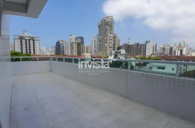 Apartamento com 2 quartos para alugar no Embaré, Santos 