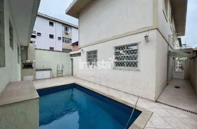 Casa com 5 quartos para alugar na Aparecida, Santos 
