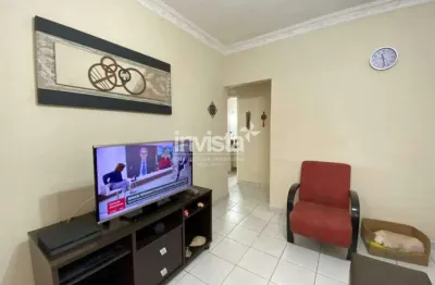 Apartamento com 2 quartos à venda na Vila Mathias, Santos 