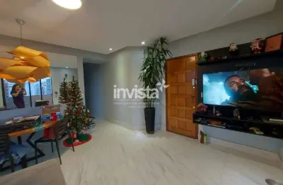 Apartamento com 3 quartos à venda no Ponta da Praia, Santos 