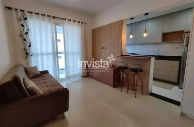Apartamento com 1 quarto à venda no Embaré, Santos 
