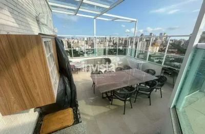 Cobertura com 3 quartos para alugar no Boqueirão, Santos 