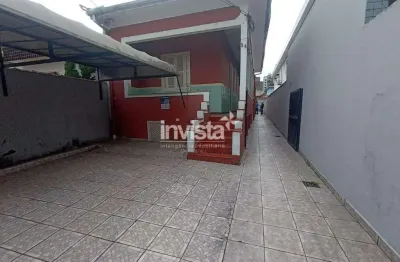 Casa com 3 quartos para alugar no Campo Grande, Santos 