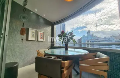 Apartamento com 4 quartos à venda no Gonzaga, Santos 