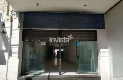 Ponto comercial para alugar no Centro, Santos 