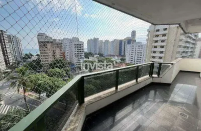 Apartamento com 4 quartos para alugar no Embaré, Santos 