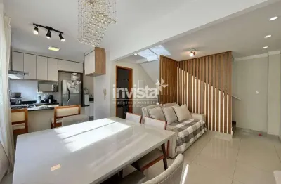 Casa com 2 quartos à venda no Macuco, Santos 