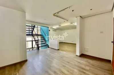 Sala comercial para alugar na Vila Mathias, Santos 
