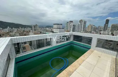 Cobertura com 4 quartos à venda no José Menino, Santos 