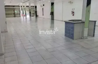 Ponto comercial para alugar no Centro, Santos 