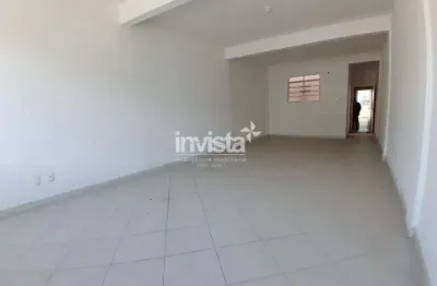 Sala comercial para alugar no Centro, Santos 