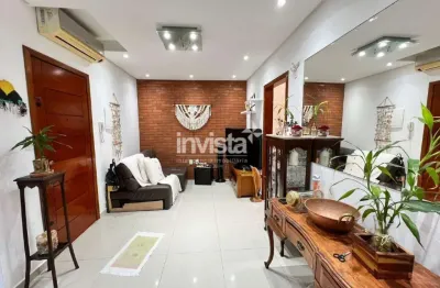 Apartamento com 2 quartos à venda no Gonzaga, Santos 