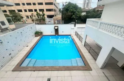 Casa com 4 quartos para alugar no Ponta da Praia, Santos 