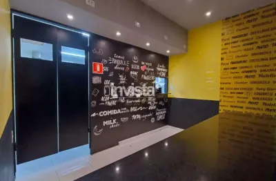 Loja na praça de alimentação no shopping patio iporanga no gonzaga em santos