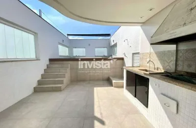 Casa com 4 quartos à venda no Embaré, Santos 