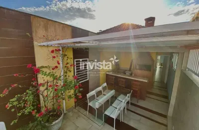 Casa com 3 quartos para alugar no Embaré, Santos 